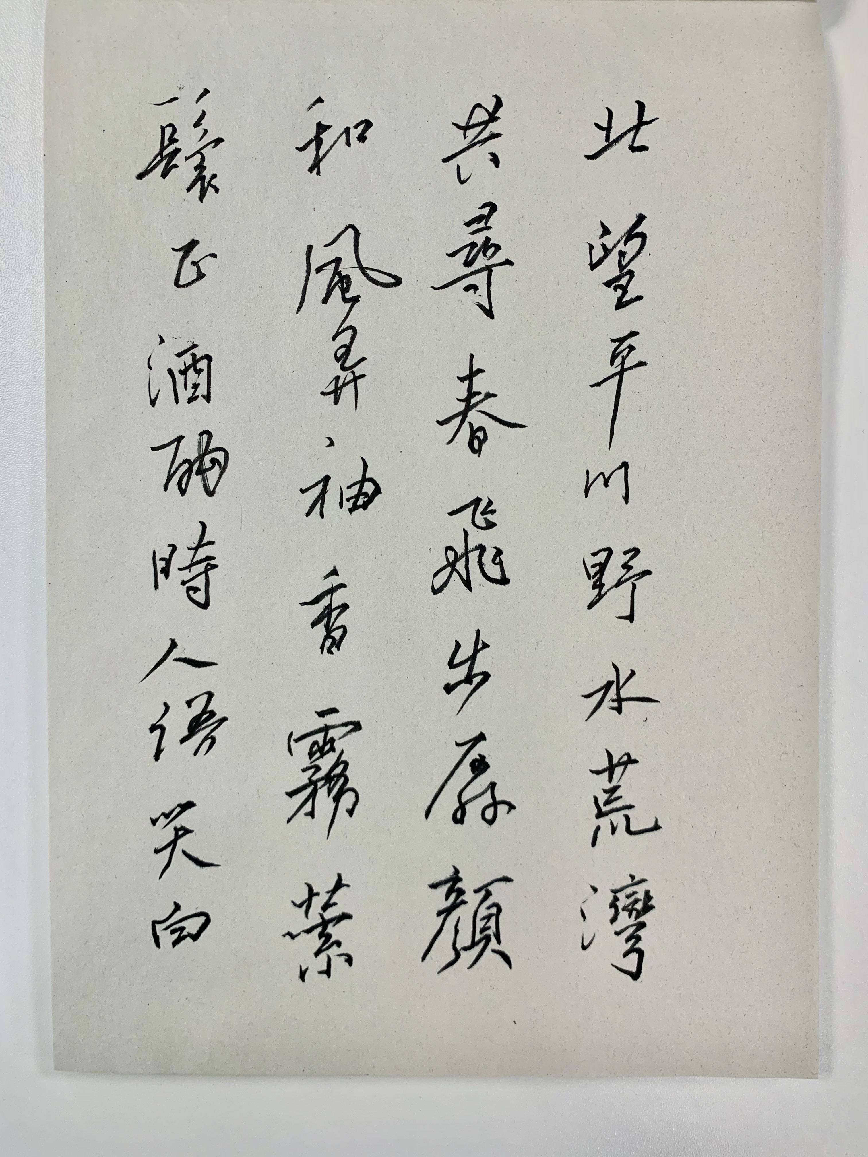 Chinese calligraphy piece 1